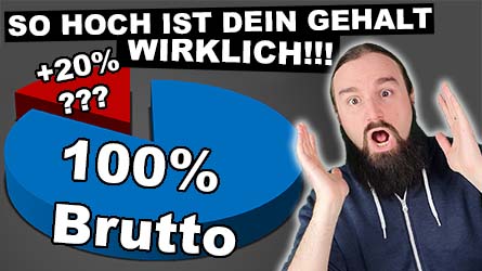 Gehalt zu niedrig? – Du verdienst 20% mehr, aber siehst es nicht!