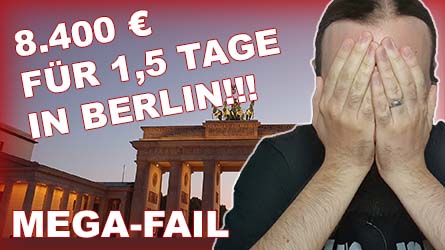 Mega-FAIL im Reselling-Gewerbe – Trip nach Berlin für 8400€ geht schief!