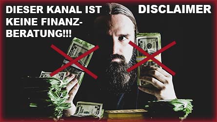 Dieser Kanal ist KEINE Finanzberatung! – DISCLAIMER zu Aktien, Investments, Steuern, Gewerbe