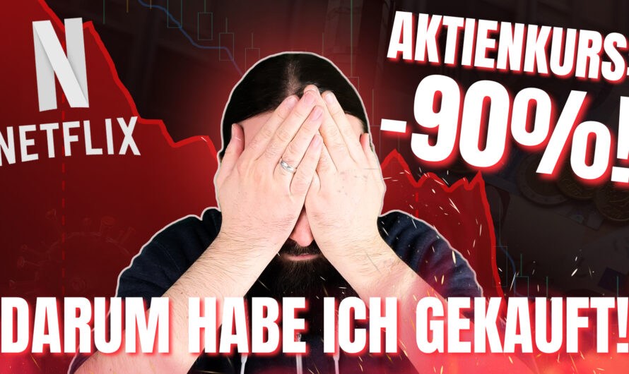 Netflix-Aktie: Kurs abgestürzt – Minus 90%!? Das steckt hinter dem Kurs-Rutsch