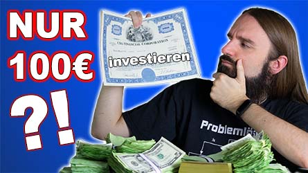 So würde ich NUR 100€ investieren – Aktie, ETF, Krypto?!